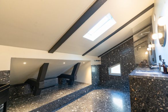 The Loft Suite Bathroom with shower