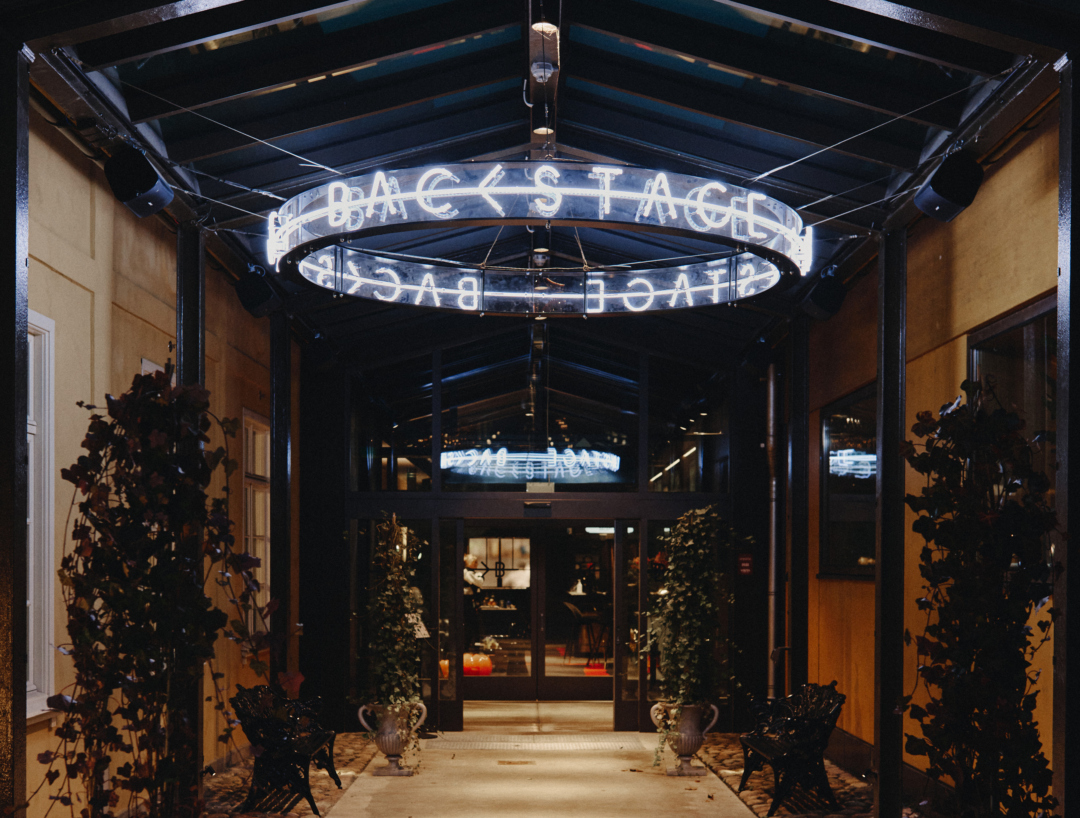 backstage hotel stockholm entrance